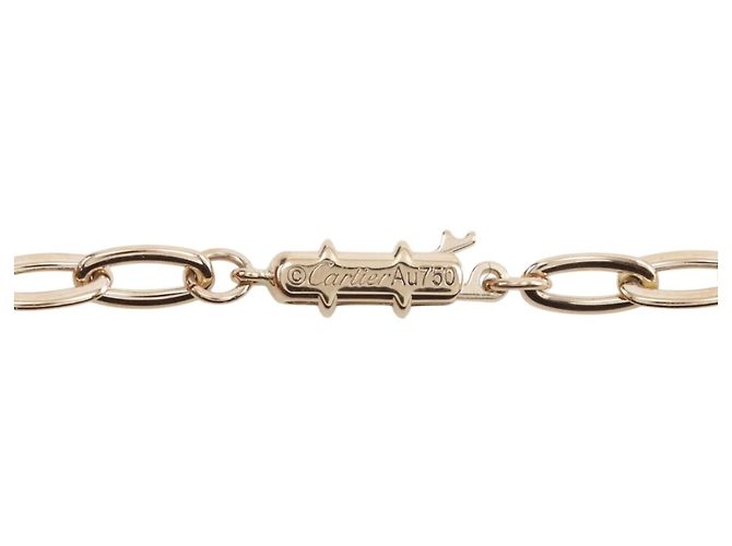 Collana Juste un Clou Pave in oro rosa 18K di Cartier - vista 5