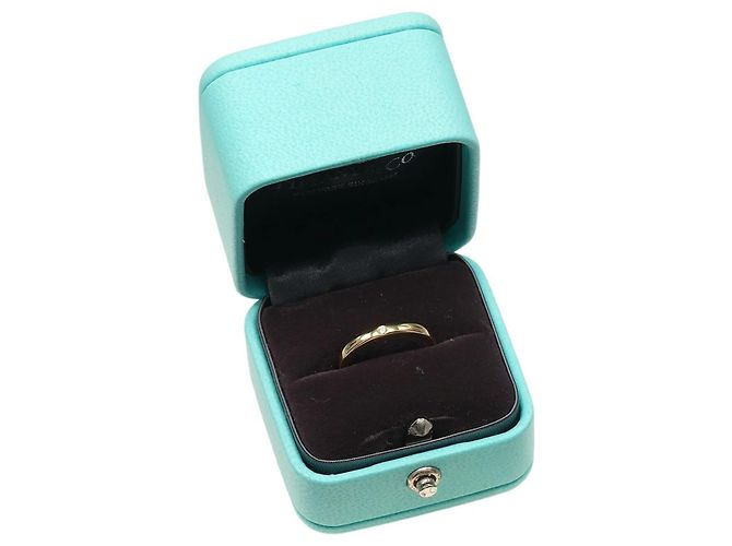 Tiffany & Co. 18K Gelbgold Diamant Ring - Ansicht 11