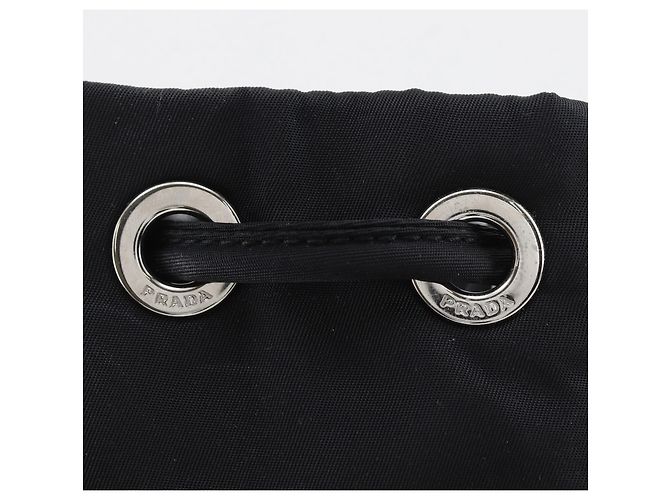 Prada Nylon Rucksack 1BZ677 Schwarz - Ansicht 11