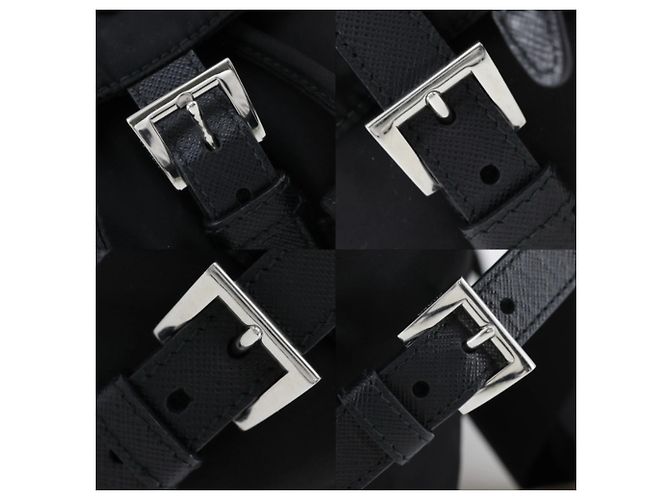 Prada Nylon Rucksack 1BZ677 Schwarz - Ansicht 15