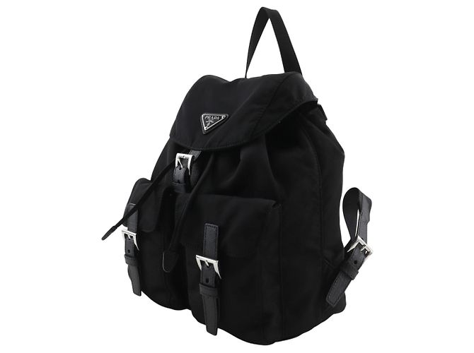 Prada Nylon Rucksack 1BZ677 Schwarz - Ansicht 2