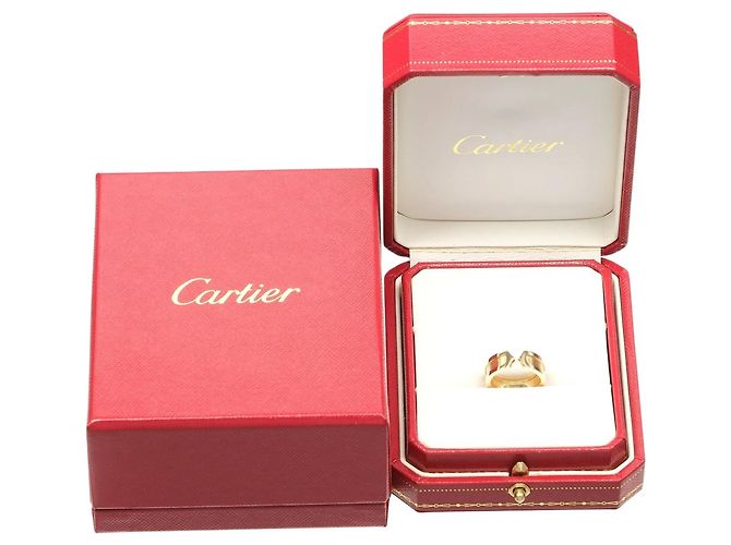 Anello a fascia in oro giallo 18K Cartier - vista 11