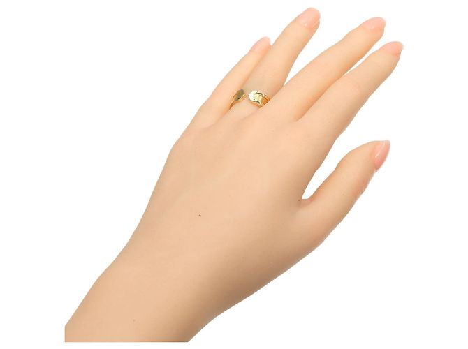 Anello a fascia in oro giallo 18K Cartier - vista 2
