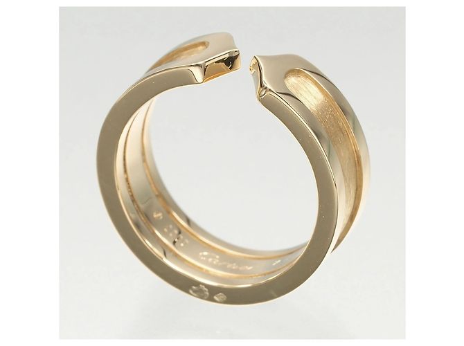 Anello a fascia in oro giallo 18K Cartier - vista 3