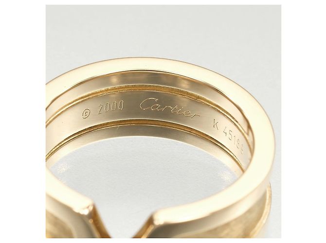 Anello a fascia in oro giallo 18K Cartier - vista 4