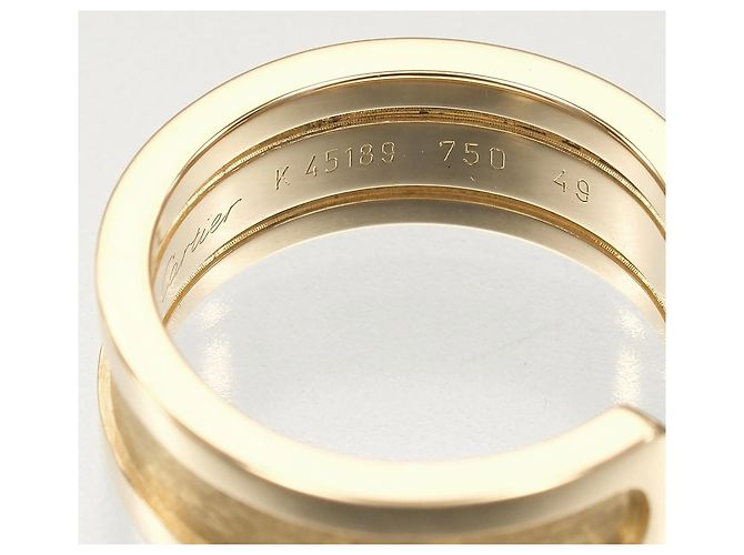 Anello a fascia in oro giallo 18K Cartier - vista 5