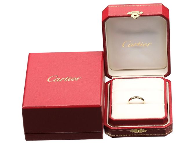 Anello Cartier 1895 in oro giallo 18K - vista 11