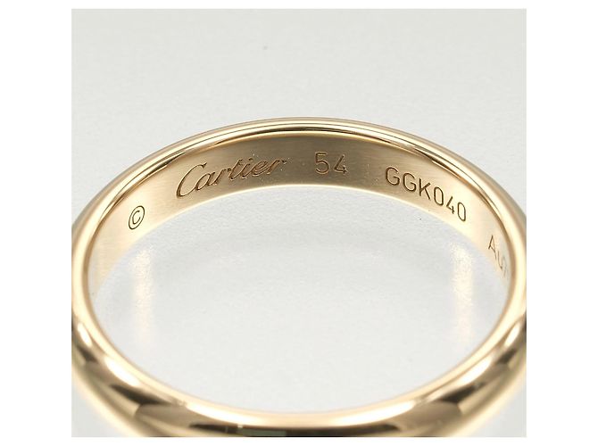 Anello Cartier 1895 in oro giallo 18K - vista 4