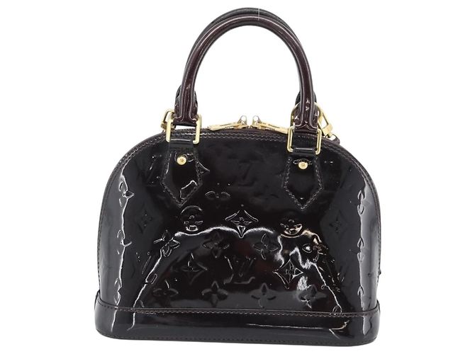 Louis Vuitton Alma Patent Leather BB Marrone - vista 2