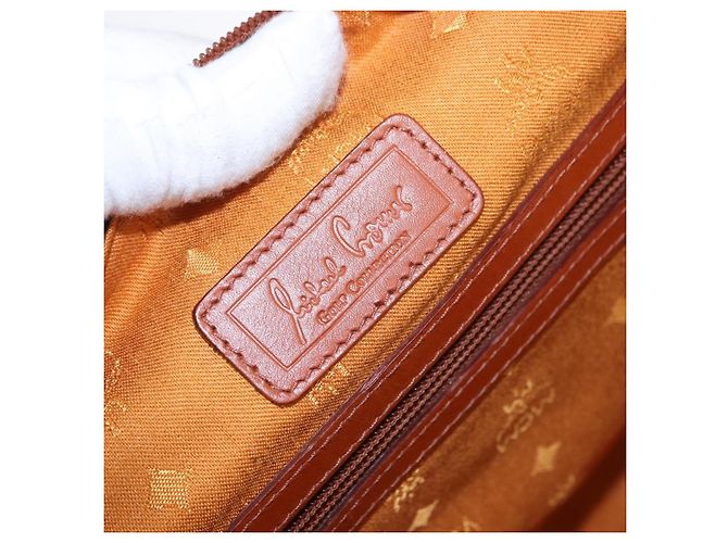 MCM Vicetos logogram boston 40 Marrone - vista 6