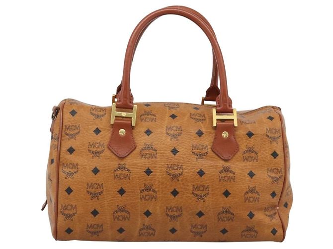 MCM Visetos logogramme Leather Braun - Ansicht 2
