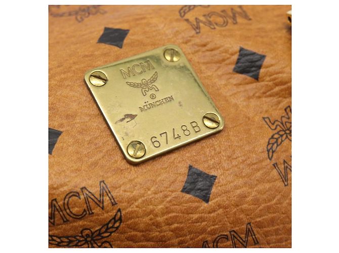 MCM Visetos logogramme Leather Braun - Ansicht 6