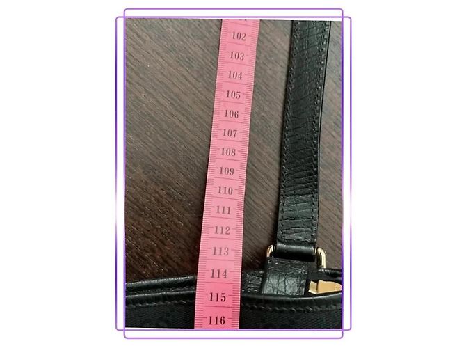 Borsa a tracolla Gucci Jolicoeur GG Canvas Nero Rosso Verde - vista 13