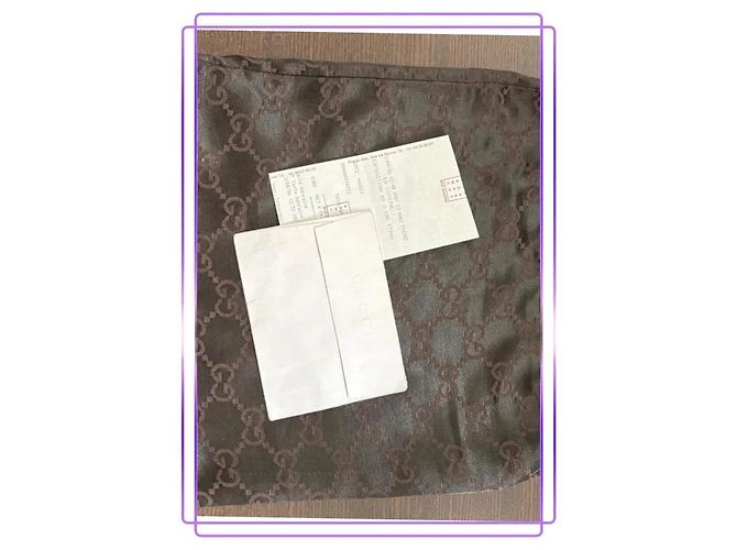 Borsa a tracolla Gucci Jolicoeur GG Canvas Nero Rosso Verde - vista 18