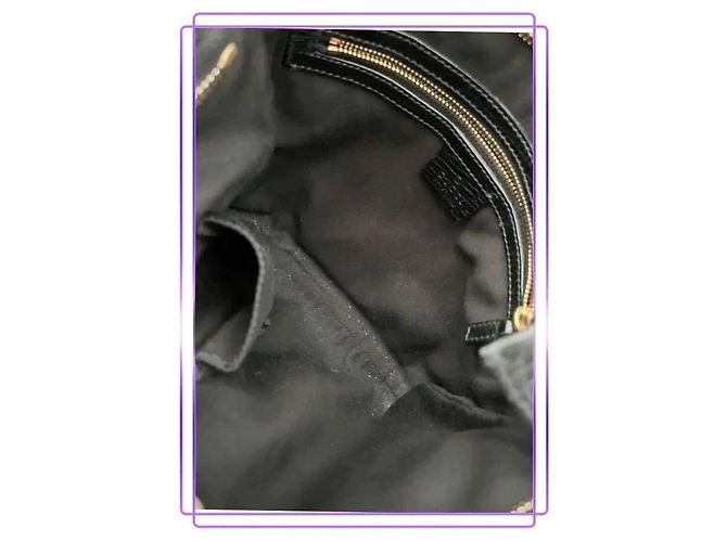 Borsa a tracolla Gucci Jolicoeur GG Canvas Nero Rosso Verde - vista 9