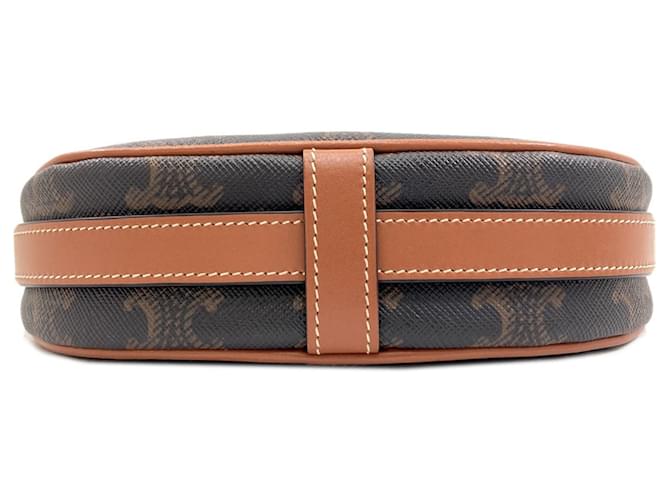 Céline Borsa a Spalla Celine Mini Ava Triomphe Marrone scuro - vista 4