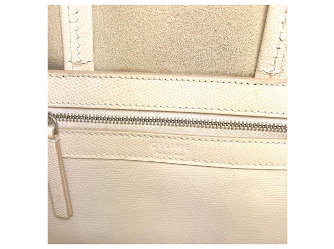 Céline Celine Vertical Cabas Small 2-Way Handtasche Schwarz Weiß - Ansicht 6