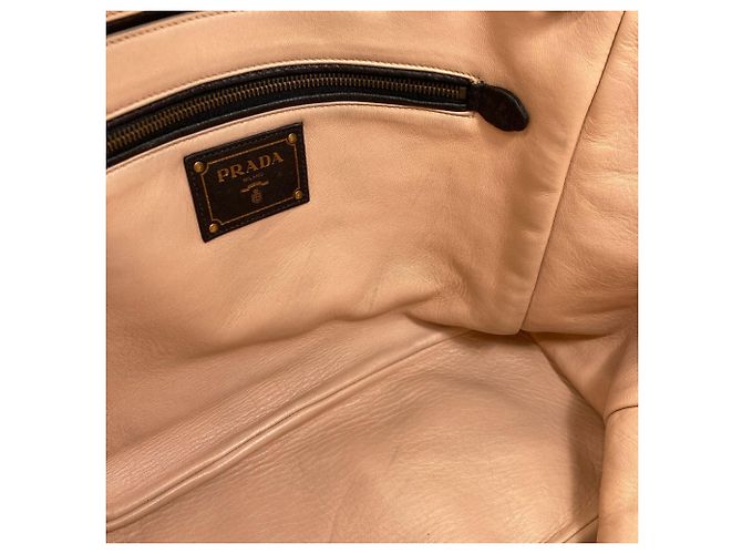 Borsa 2-Way in pelle di vitello nera di Prada Nero - vista 10