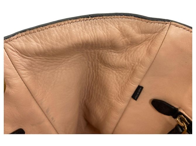 Borsa 2-Way in pelle di vitello nera di Prada Nero - vista 11