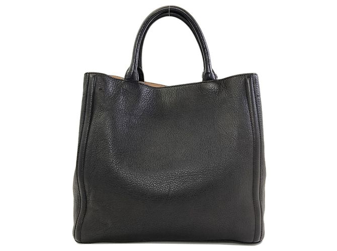 Borsa 2-Way in pelle di vitello nera di Prada Nero - vista 2