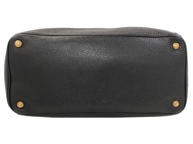 Borsa 2-Way in pelle di vitello nera di Prada Nero - vista 4