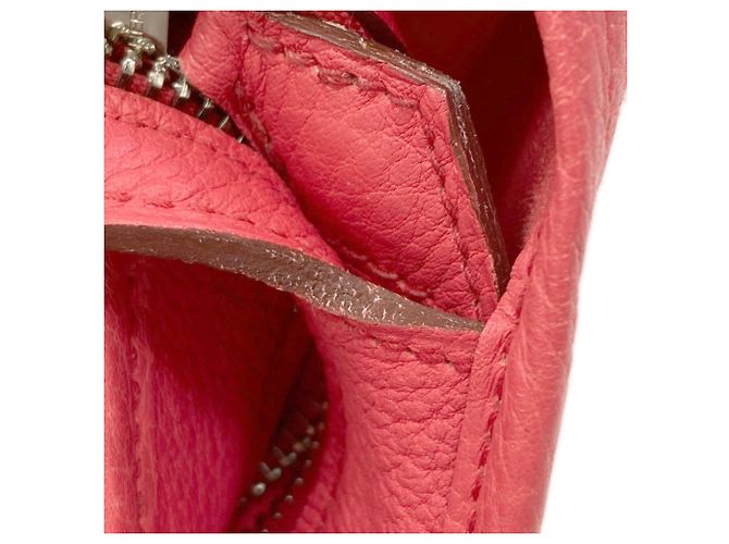 Hermès Hermes Garden Zip PM Tragetasche Pink - Ansicht 14