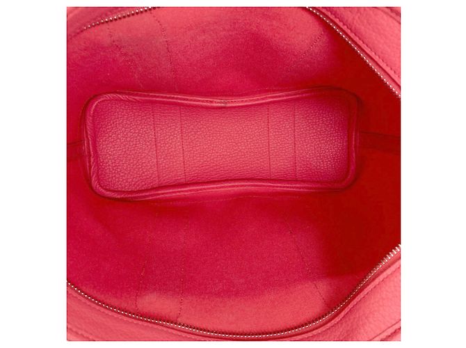 Hermès Hermes Garden Zip PM Tragetasche Pink - Ansicht 5
