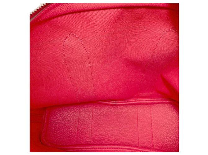 Hermès Hermes Garden Zip PM Tragetasche Pink - Ansicht 7