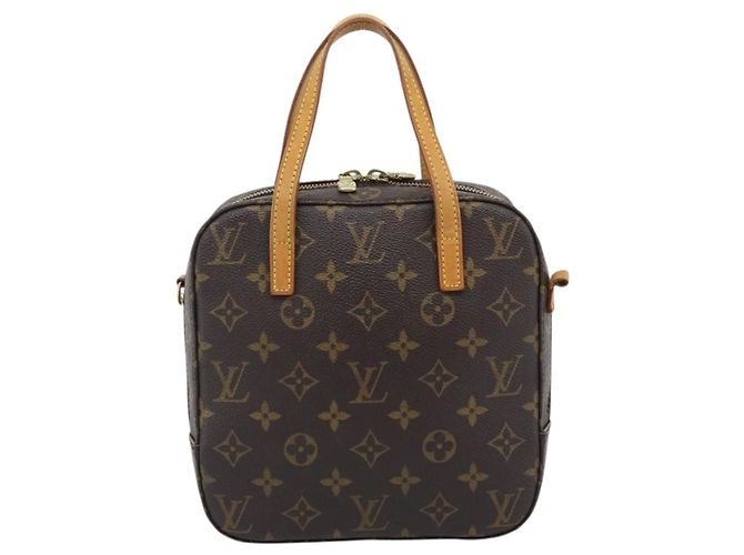LOUIS VUITTON Borsa Monogram Spontini M47500 LV Auth ep15429 Monogramma - vista 13