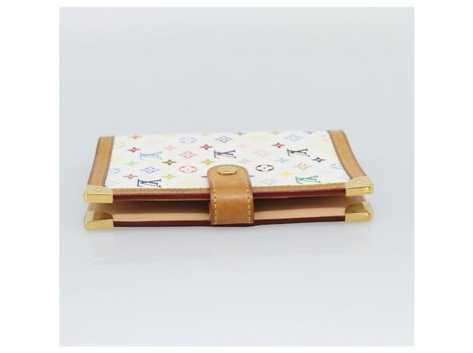 LOUIS VUITTON Monogram Multicolor Agenda PM Planner Cover R21074 Auth 194630 Bianco - vista 3