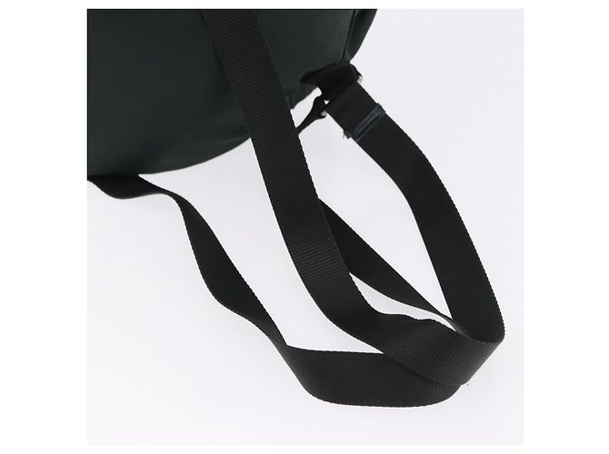 Zaino PRADA Nylon Verde Argento Auth hk3999 - vista 9
