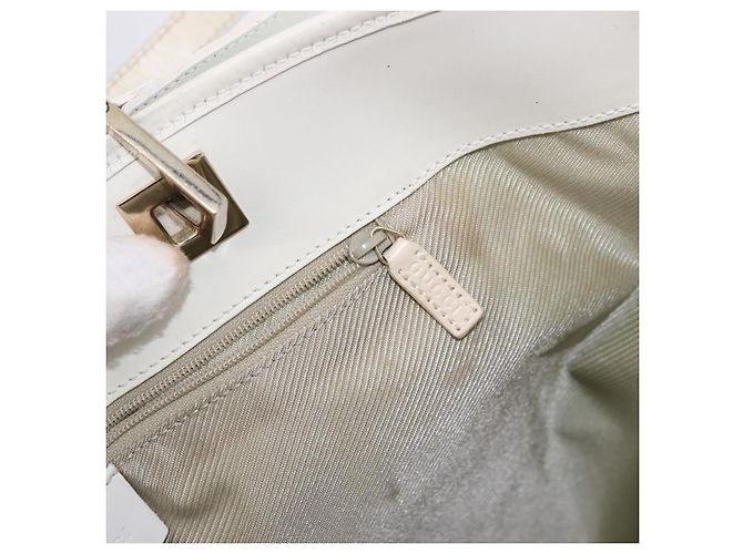 Borsa Tote GUCCI GG Canvas Azzurro Oro 002 1098 Auth 193504 D'oro Blu chiaro - vista 19