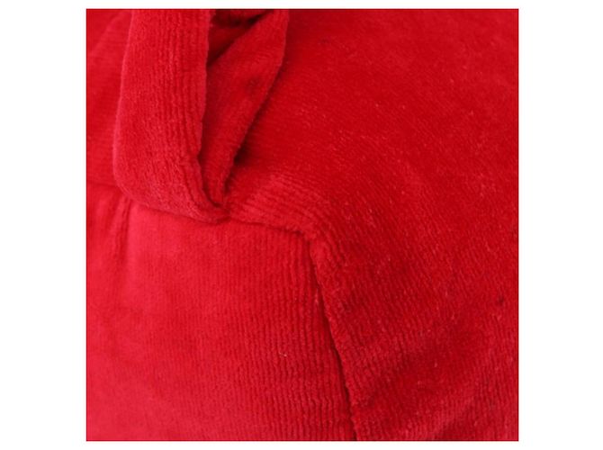 Zaino Gianni Versace Pile Red Silver Auth hk3931 Argento Rosso - vista 16