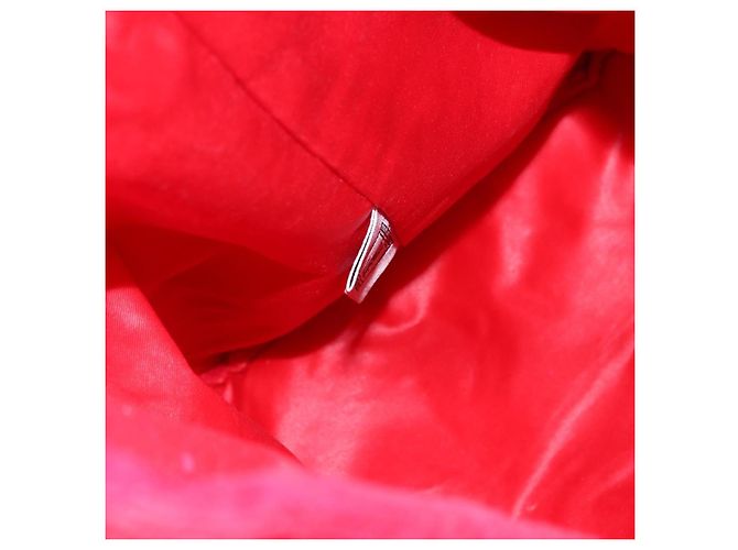 Zaino Gianni Versace Pile Red Silver Auth hk3931 Argento Rosso - vista 24