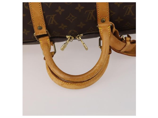LOUIS VUITTON Monogram Keepall Bandouliere 50 Boston Bag M41416 LV Auth bs36255 Monogramma - vista 7