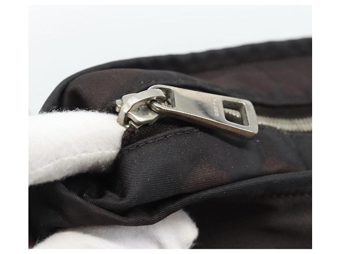 Bolso de Hombro GUCCI Web Sherry Line Nylon Beige Plata 270410 Auth 194052 - Ansicht 15