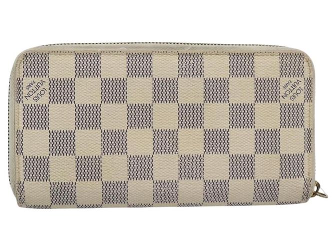 LOUIS VUITTON Damier Azur Zippy Wallet Long Wallet N60019 LV Auth 194639 - Ansicht 2