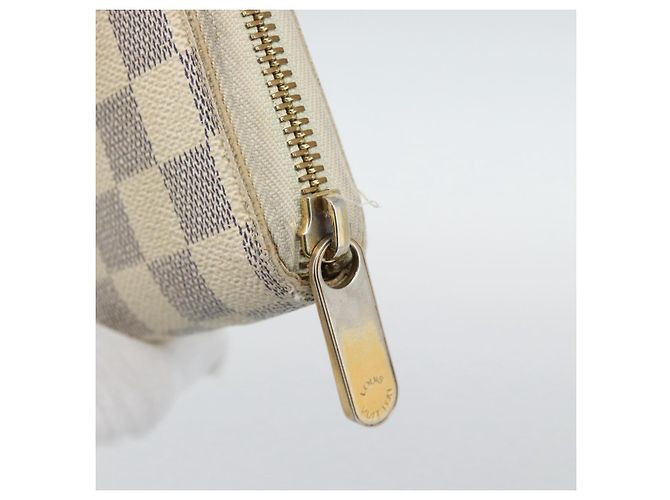 LOUIS VUITTON Damier Azur Zippy Wallet Long Wallet N60019 LV Auth 194639 - Ansicht 7