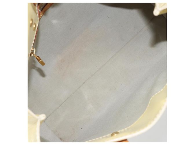 LOUIS VUITTON Monogram Vernis Reade PM Hand Bag Gris M91145 LV Auth ep15498 Grigio - vista 11