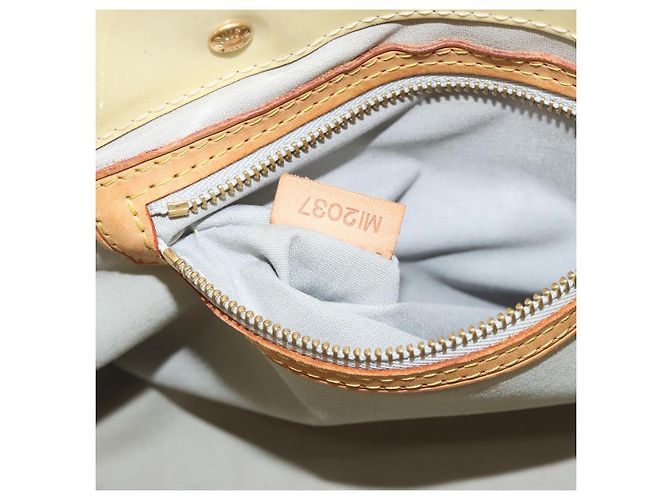 LOUIS VUITTON Monogram Vernis Reade PM Hand Bag Gris M91145 LV Auth ep15498 Grigio - vista 12