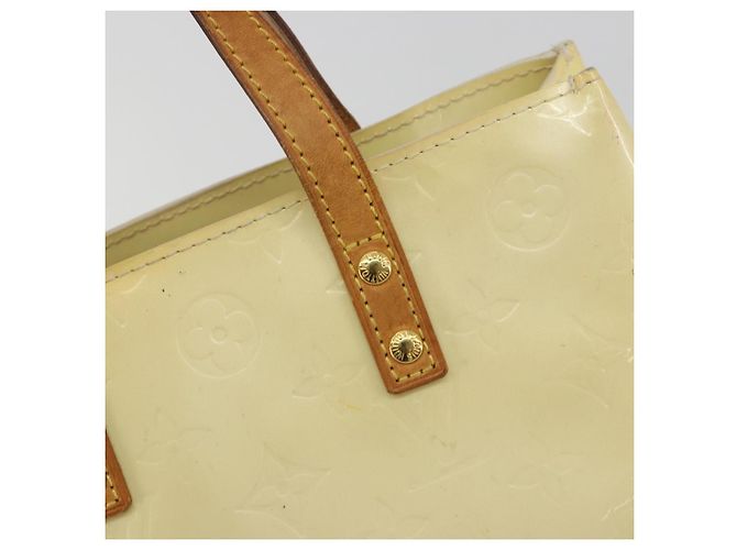 LOUIS VUITTON Monogram Vernis Reade PM Hand Bag Gris M91145 LV Auth ep15498 Grigio - vista 18