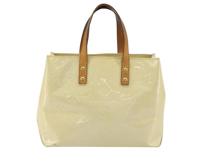 LOUIS VUITTON Monogram Vernis Reade PM Hand Bag Gris M91145 LV Auth ep15498 Grigio - vista 2