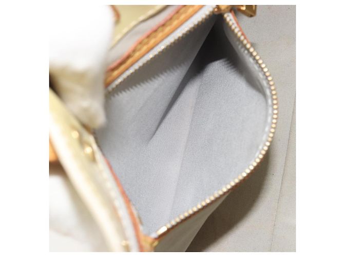 LOUIS VUITTON Monogram Vernis Reade PM Hand Bag Gris M91145 LV Auth ep15498 Grigio - vista 24