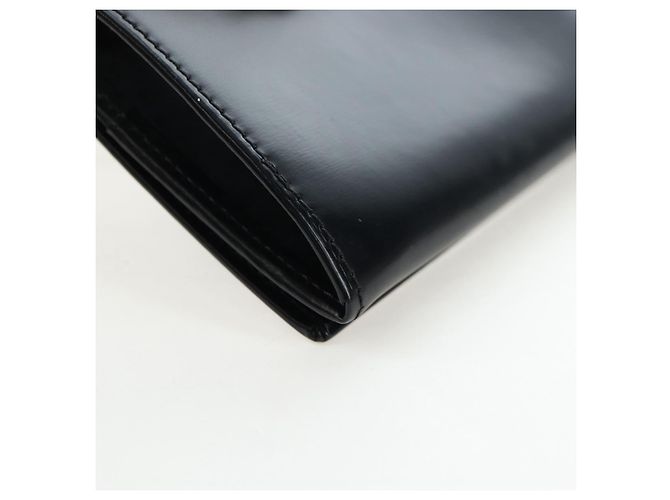 Tarjetero de cuero negro CARTIER Auth 191854V - vista 10