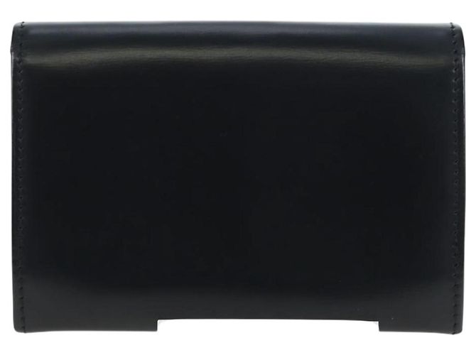 Tarjetero de cuero negro CARTIER Auth 191854V - vista 3