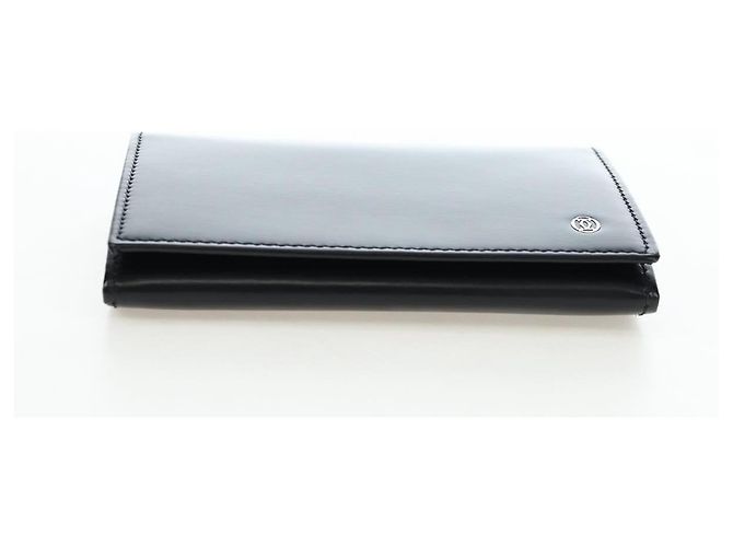 Tarjetero de cuero negro CARTIER Auth 191854V - vista 7