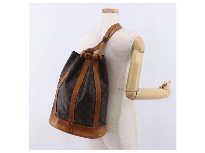 LOUIS VUITTON Borsa a Spalla Monogram Randonnee PM M42243 LV Auth 193841 Monogramma - vista 20