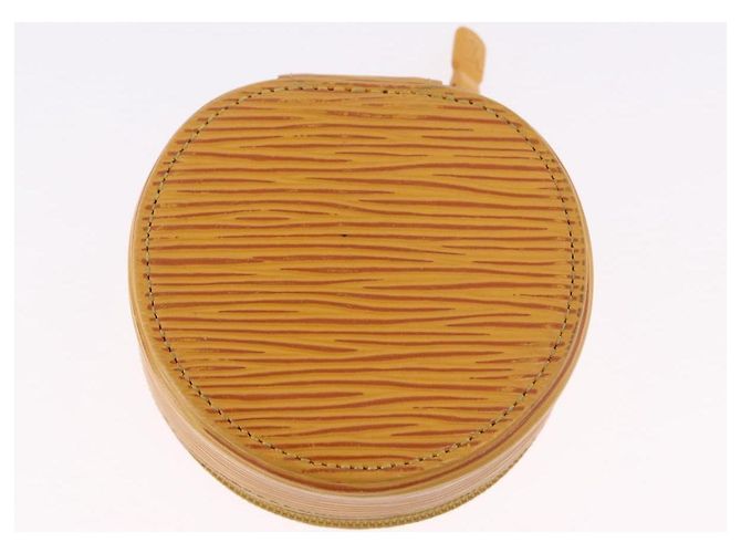 LOUIS VUITTON Epi Ecrin Bijou 8 Jewelry Box Yellow M48229 LV Auth BA14237 Jaune - vue 6