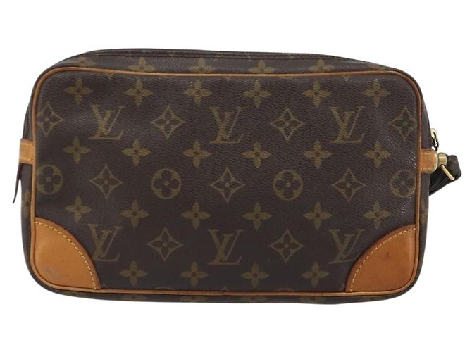 LOUIS VUITTON Monogram Marly Dragonne GM Clutch Bag M51825 LV Auth ep15213 Monogramma - vista 2
