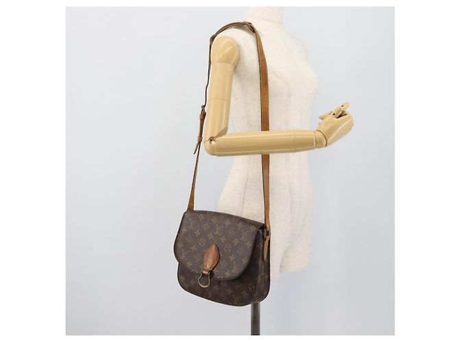 LOUIS VUITTON Borsa a Spalla Monogram Saint Cloud GM M51242 LV Auth 192612 Monogramma - vista 26